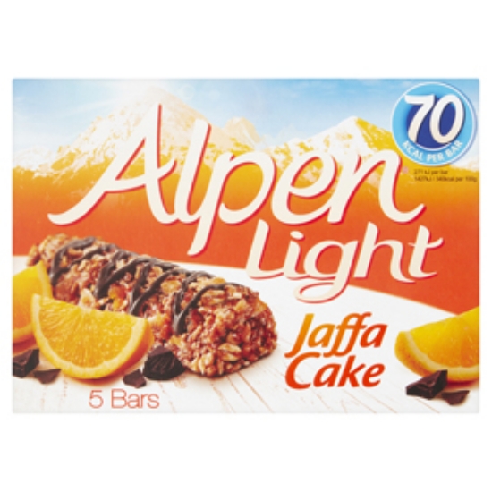 Picture of Alpen Light Jaffa Bar 5 pack x10